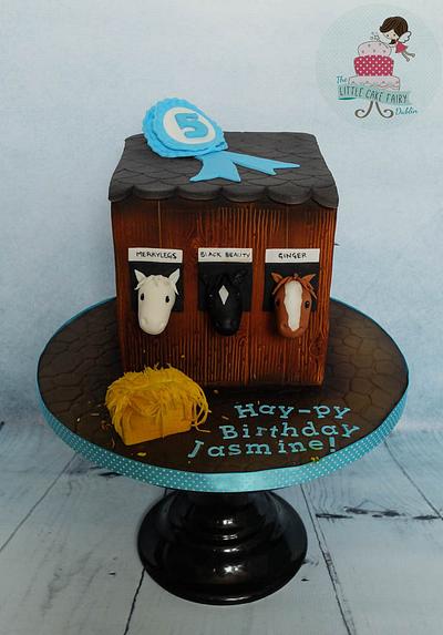 Horse Stable - Cake by Little Cake Fairy Dublin