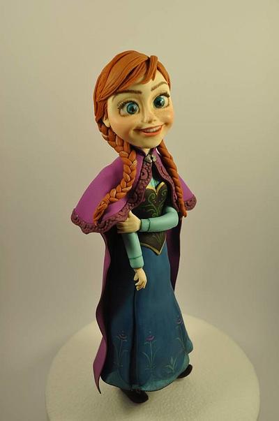 Frozen - my interpretation  - Cake by Adelina Baicu Cake Artist