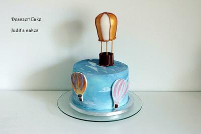 Hot air balloon cake - Cake by Judit