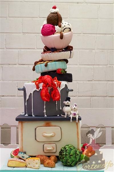 Wedding Cake - Cake by Tortenelfe