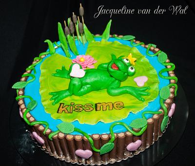 frog prince cake - Cake by Jacqueline