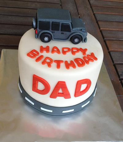 The Mercedes G55 - Cake by Neda's Cakes