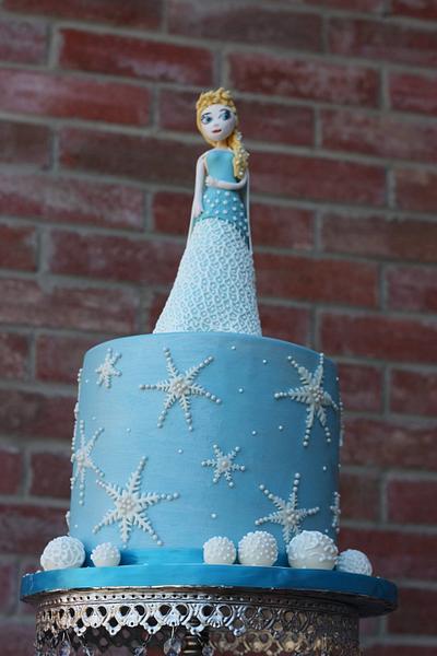 Frozen - Cake by Monica Florea