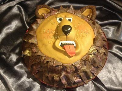 The Lion Cake - Cake by Debbie @ Lets Party 4 u Cake Design