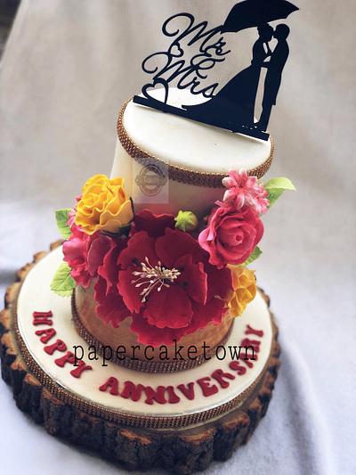 Wedding cake  - Cake by sheenam gupta