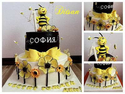 Maya the Bee - Cake by Ditsan