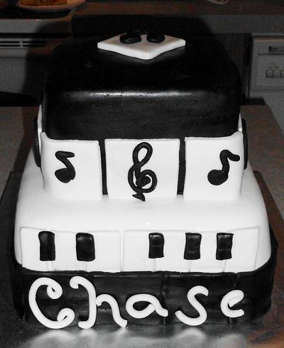 Music Cake - Cake by Carrie Freeman