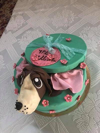 Cake dog - Cake by MontiCakes&Catering