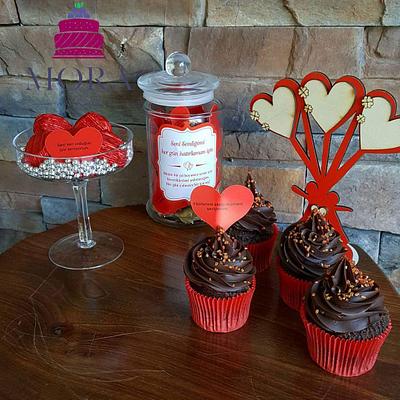 Valentine Cupcake - Cake by Mora Cakes&More