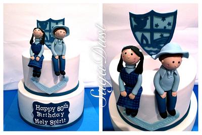 School Birthday Celebration - Cake by Mary @ SugaDust