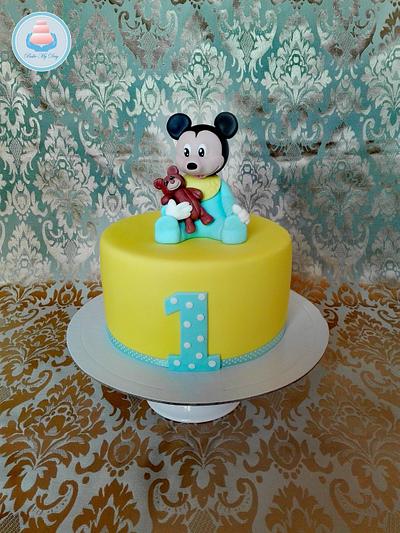 Mickey Baby - Cake by Bake My Day