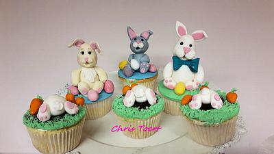 Easter cupcakes - Cake by Chris Toert