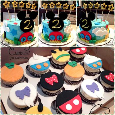 Mickey Mouse Clubhouse - Cake by Cuddles' Cupcake Bar