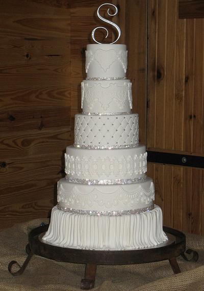 Elegant Wedding Cake - Cake by DoobieAlexander