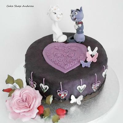 Be my Valentine! - Cake by lizzy puscasu 