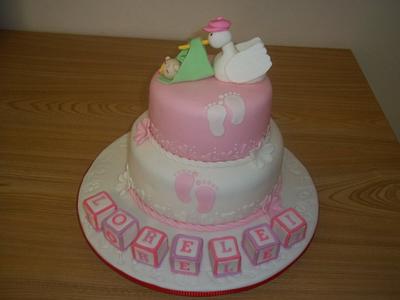 Baby Shower Cake - Cake by SweetCreationsbyFlor