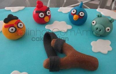Litle Angry Birds cake for João - Cake by Bolinhos com Amor 