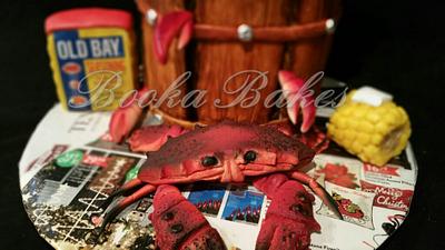 Crabs Gone Wild!! - Cake by Shanita 
