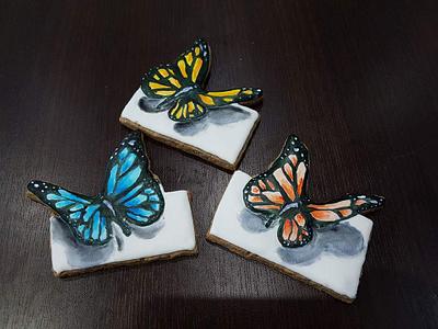 Butterflys - Cake by Olivera Vlah