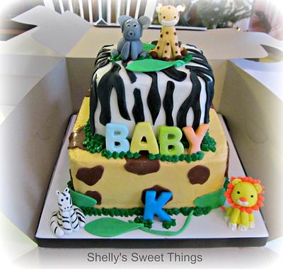 Jungle cake - Cake by Shelly's Sweet Things