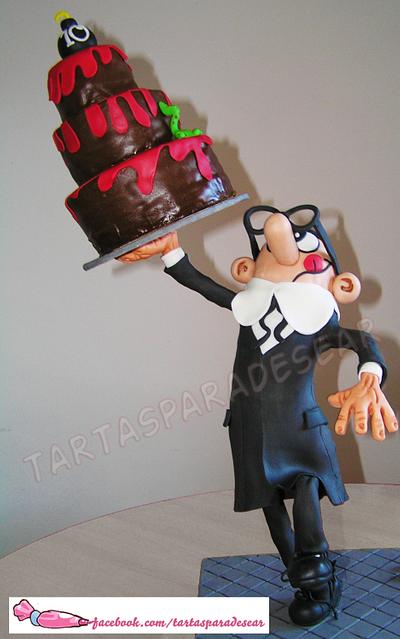 Mortadelo Pi - Cake by tartasparadesear