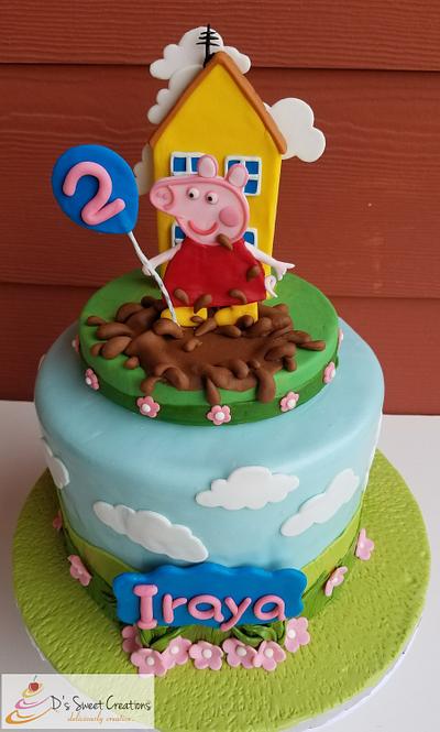 Jumping in muddy puddles..!!! - Cake by Deepa