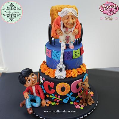 Coco movie Cake - Cake by Natalia Salazar