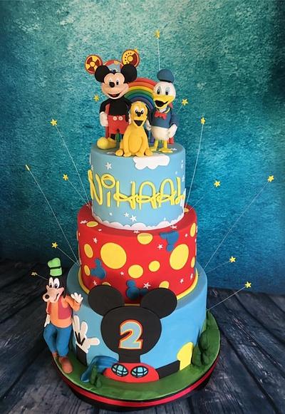 Mickey Mouse clubhouse cake - Cake by Maria-Louise Cakes