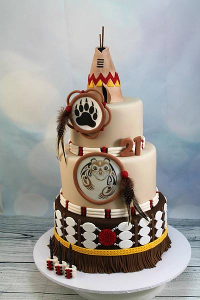 Native American - Cake by Kake Krumbs