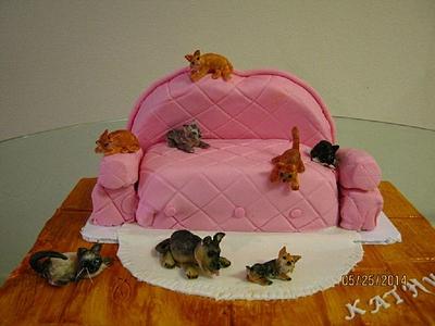 The Crazy Cat Lady Cake - Cake by Cakeicer (Shirley)