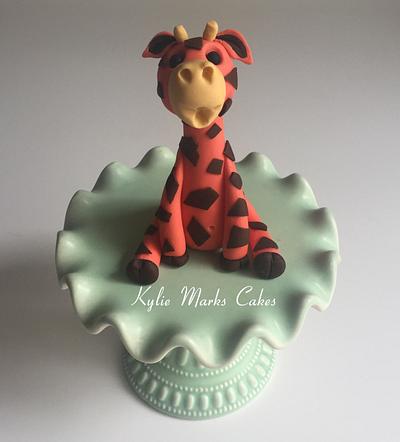 G is for....Giraffe - Cake by Kylie Marks