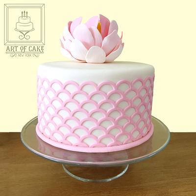 Lotus Cake - Cake by Akademia Tortu - Magda Kubiś