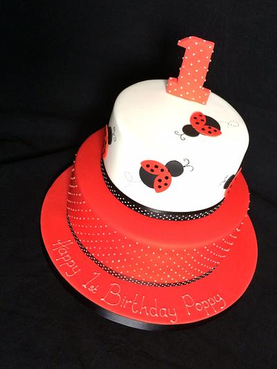 Ladybirds - Cake by Jeanette