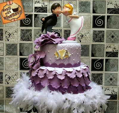 Tarta de boda J&A - Cake by jose