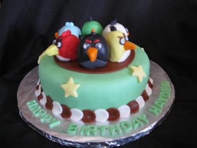 Angry Birds - Cake by elaine