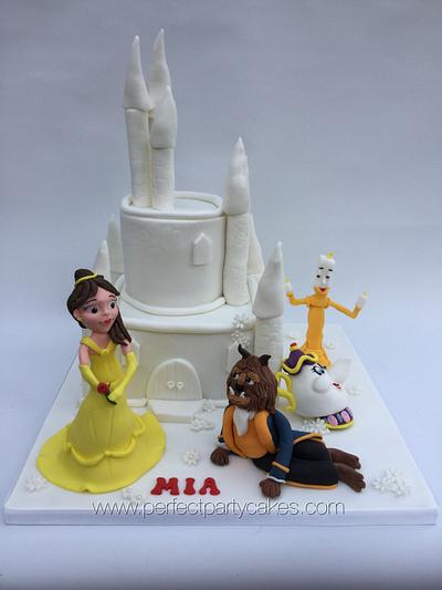 Beauty & Beast Castle cake - Cake by Perfect Party Cakes (Sharon Ward)