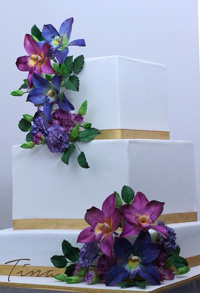 Violet Sky - Cake by Tina Jadav