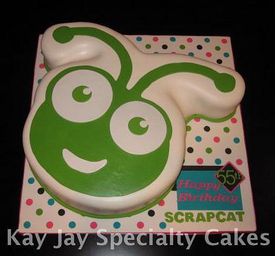 Cricut Logo Birthday Cake - Cake by Kimberley Jemmott