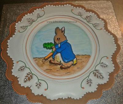 Peter Rabbit - Cake by debscakecreations
