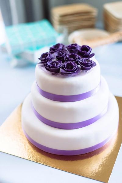 Wedding cake - Cake by Mac's Cakes