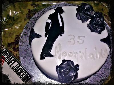 Michael Jackson tribute cake - Cake by Emily Lovett
