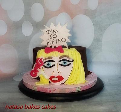 I'm so retro! - Cake by natasa bakes cakes