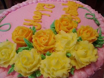 Cake #4: 85th Birthday - Cake by Jenn