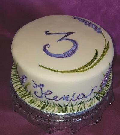 Lavender cake - Cake by lameladiAurora 