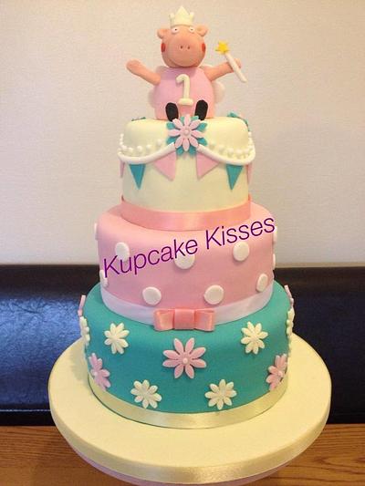 Peppa Pig Cake and Deserts - Cake by Lauren