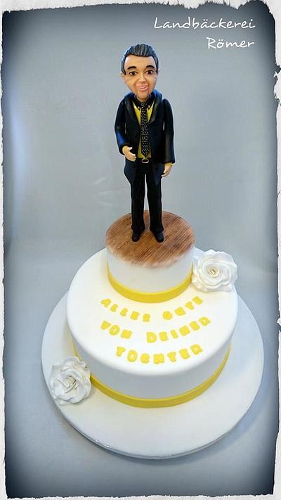 Birthday Cake Gentleman - Cake by Marina Römer