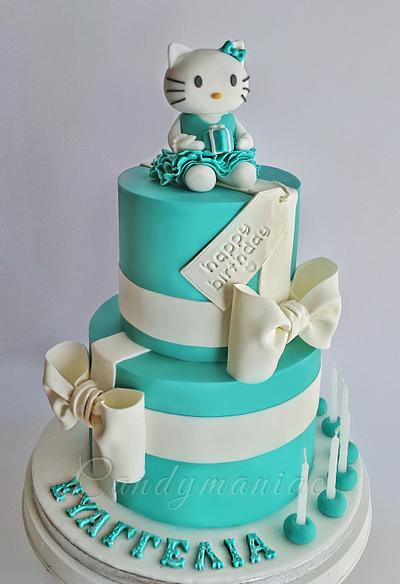 Hello kitty with bows - Cake by Mania M. - CandymaniaC