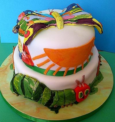 The very hungry caterpiller - Cake by soa