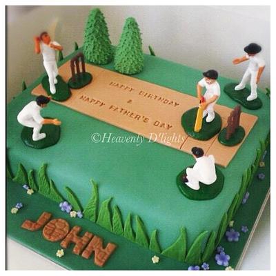  Cricket Cake - Cake by novita