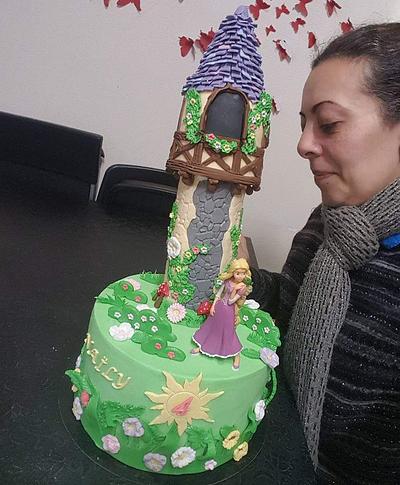 rapunzel cake - Cake by Ofmia 